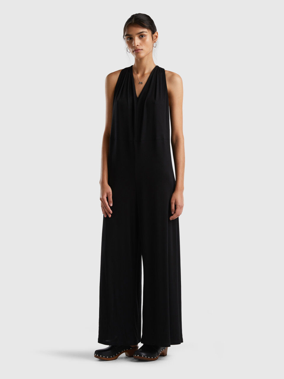 Peto vaquero benetton mujer on sale