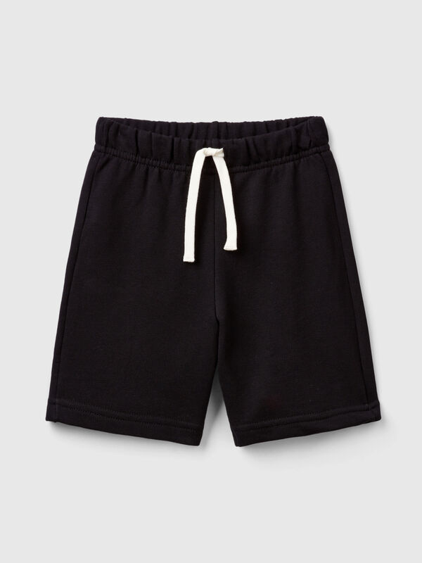 Bermudas de felpa de puro algodón Niño