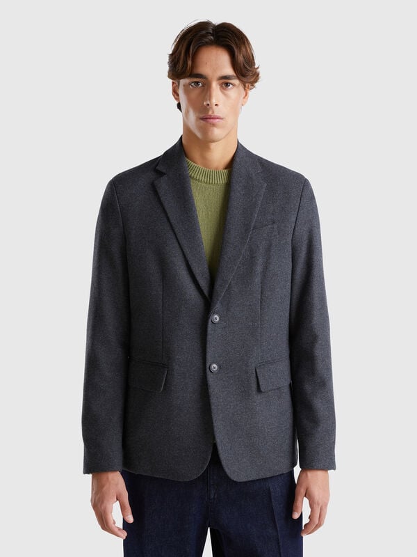 Blazer de franela Hombre