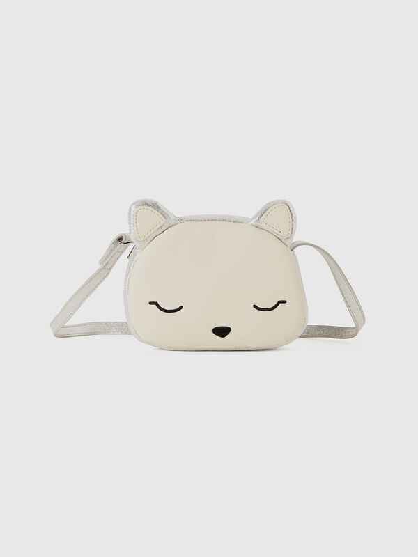 Bolso en forma de gato con bandolera Niña