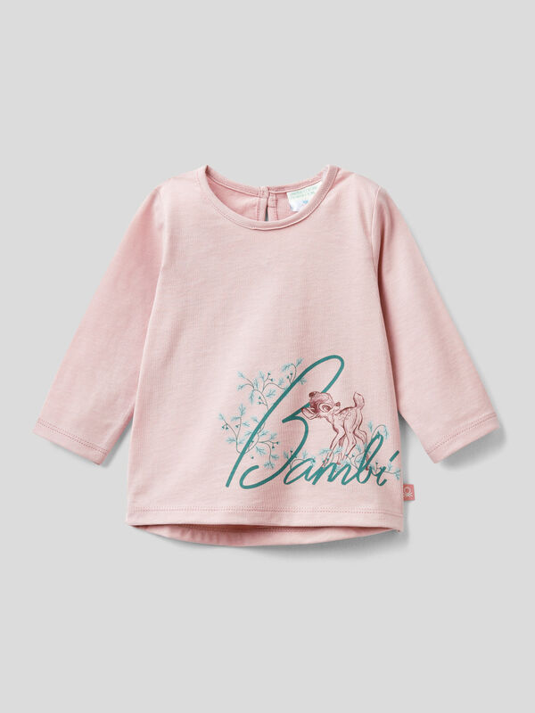Camiseta cálida con estampado de Bambi Recién nacidos