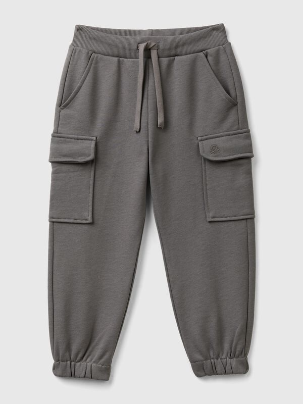 Pantalón cargo de felpa Niño