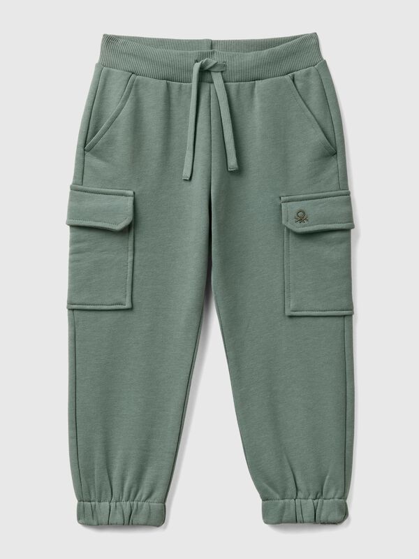 Pantalón cargo de felpa Niño