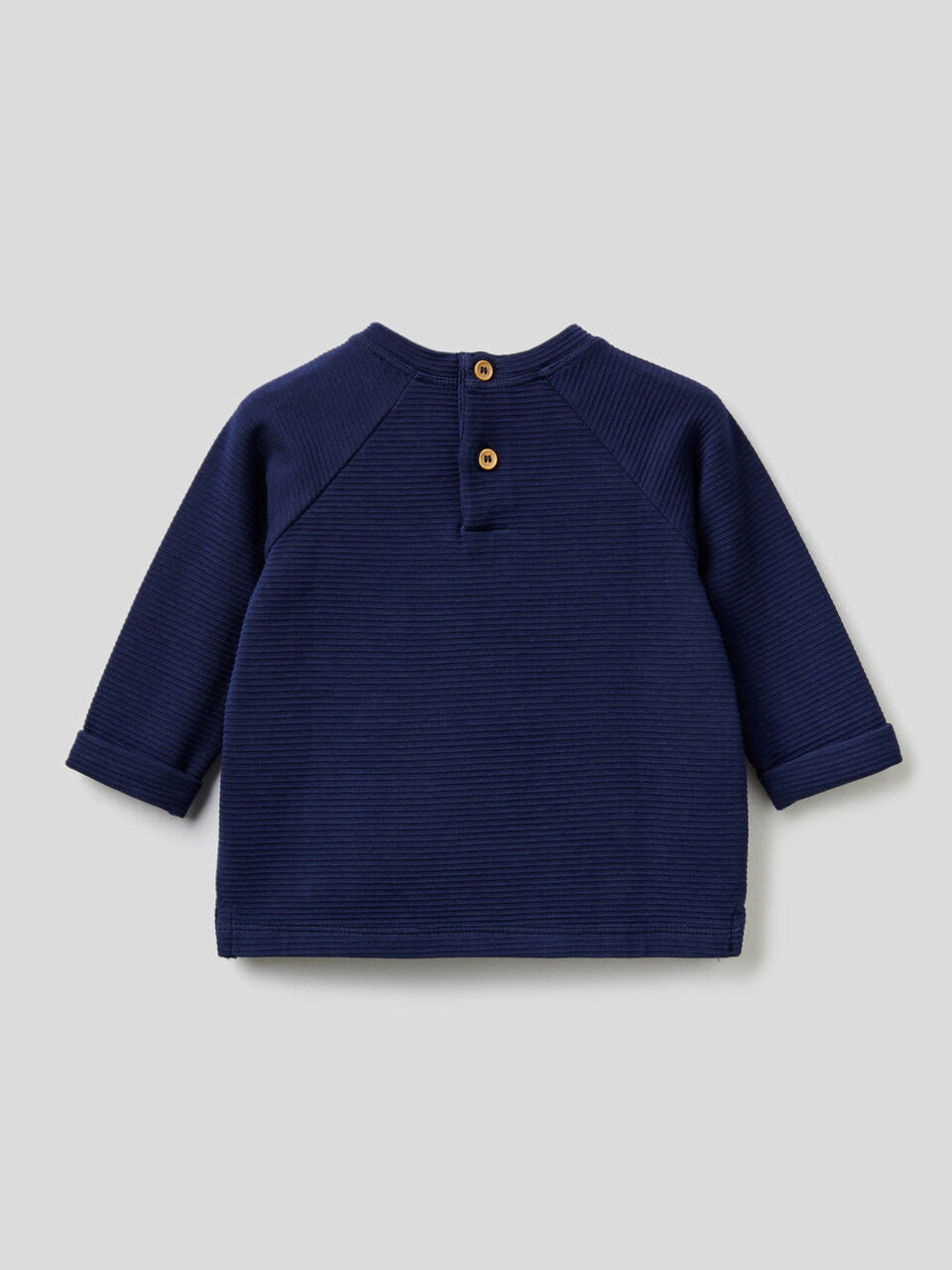 Sudadera de algodón orgánico elástico image number 2