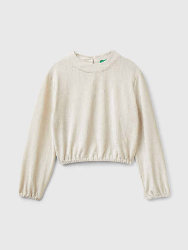 Sudadera con lúrex Niña