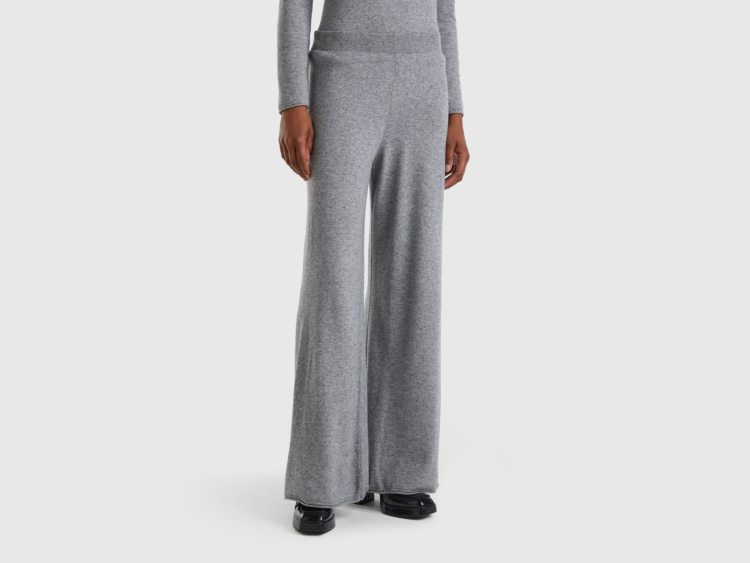 Pantaloni cashmere benetton deals
