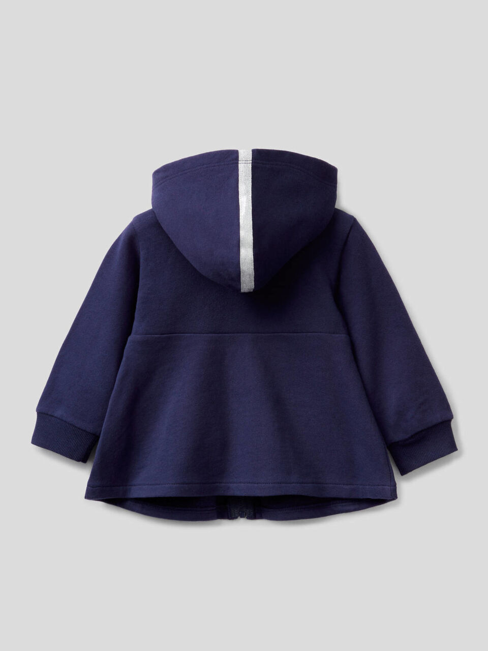 Sudadera evasé con detalles de lúrex image number 2
