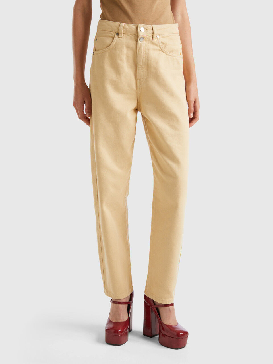 Pantalon benetton femme 2019 shop