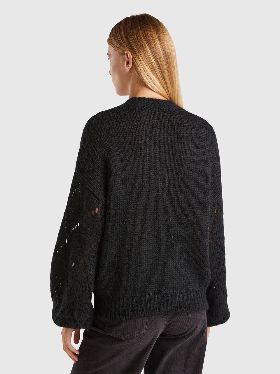 V NECK SWEATER L/S Mujer image number null