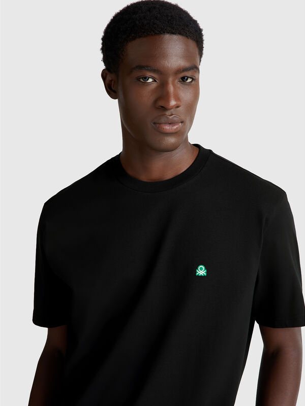 Camiseta básica de algodón Hombre