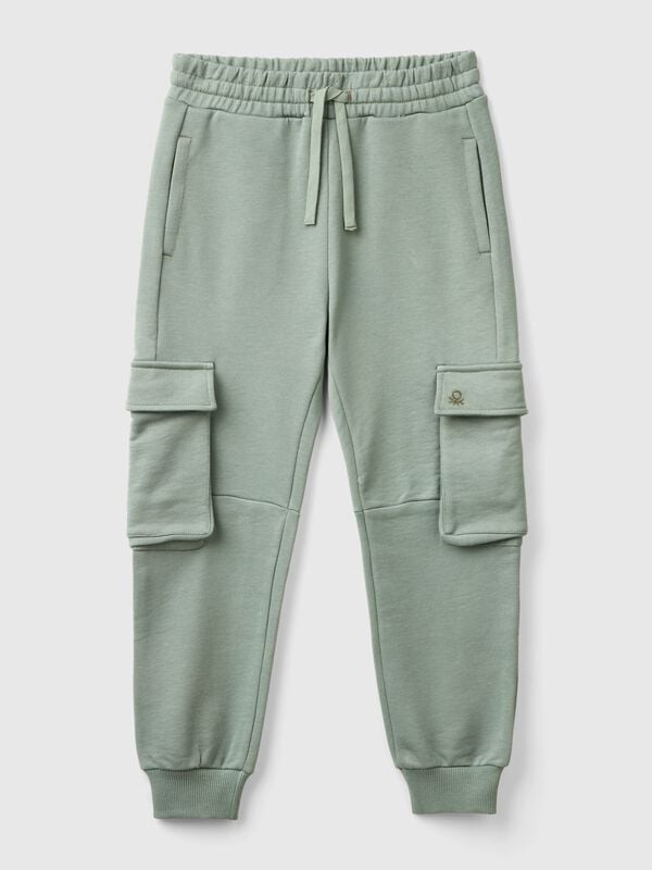 Pantalón cargo de felpa Niño