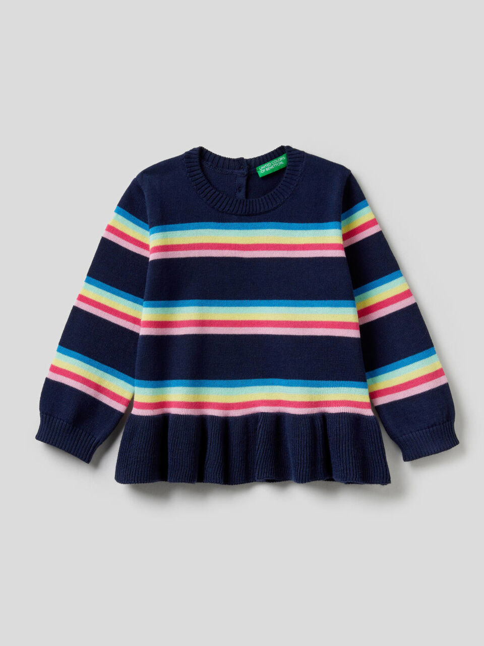 Jersey de rayas con volantes image number 1