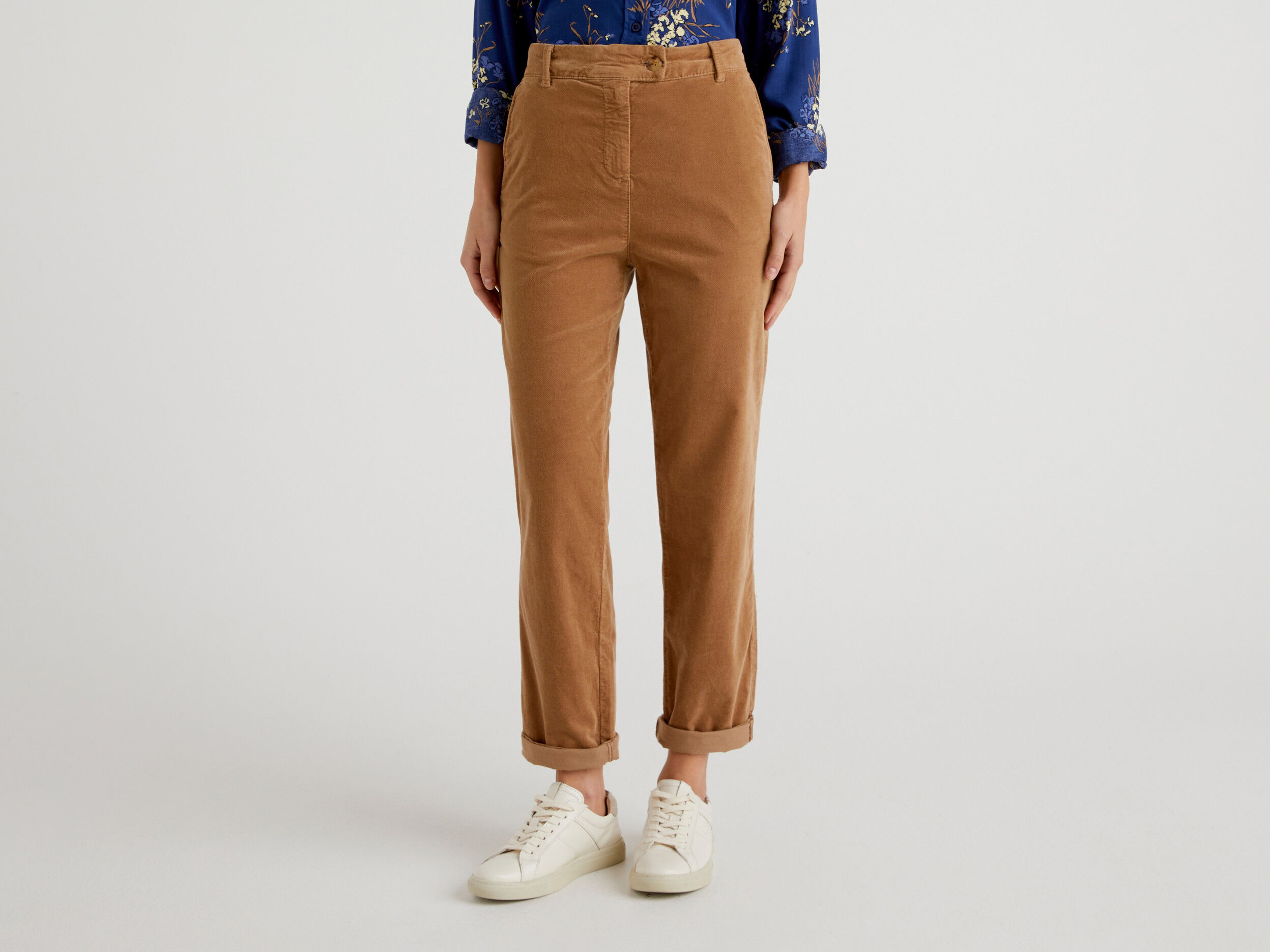 Pantalones camel hotsell mujer