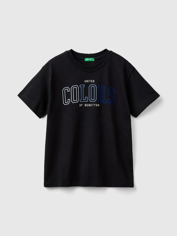 Camiseta de manga corta de 100 % algodón orgánico Niño