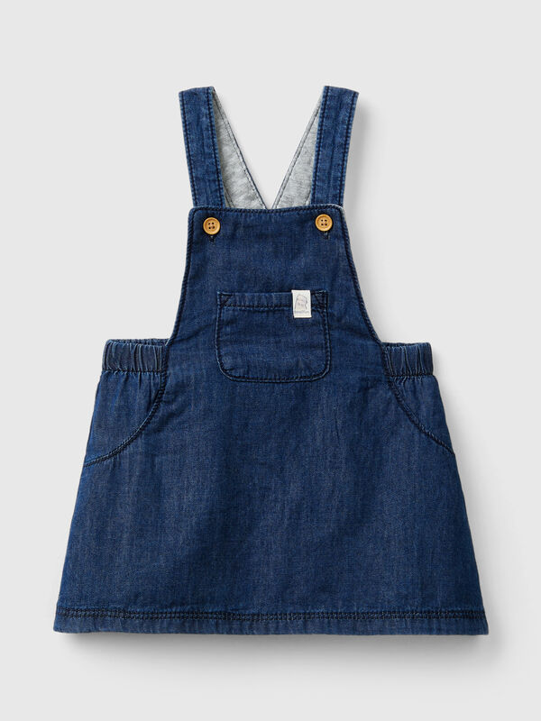 Falda peto en chambray Recién nacidos