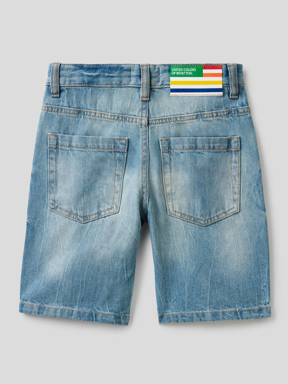 Bermudas vaqueras de 100% algodón image number 2