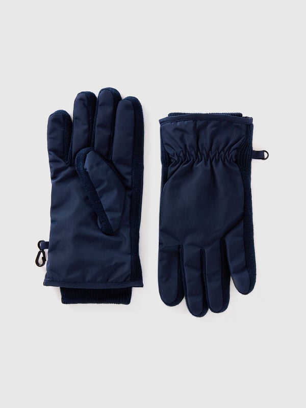 Guantes de punto y nailon Hombre