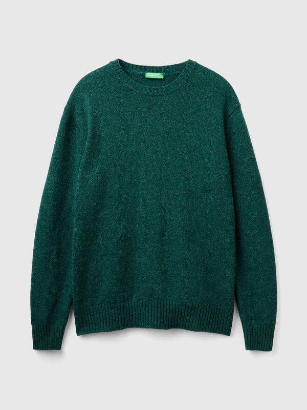 Jersey de lana Shetland Hombre