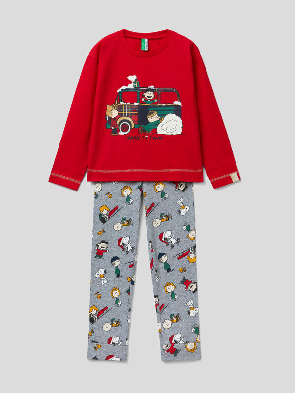 Pijama navideño de Snoopy Niña