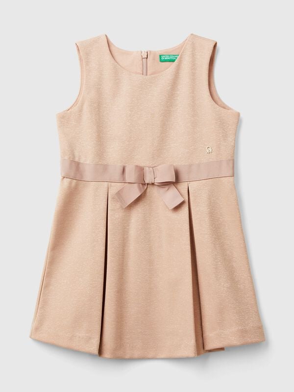 Vestido elegante con lazo Niña