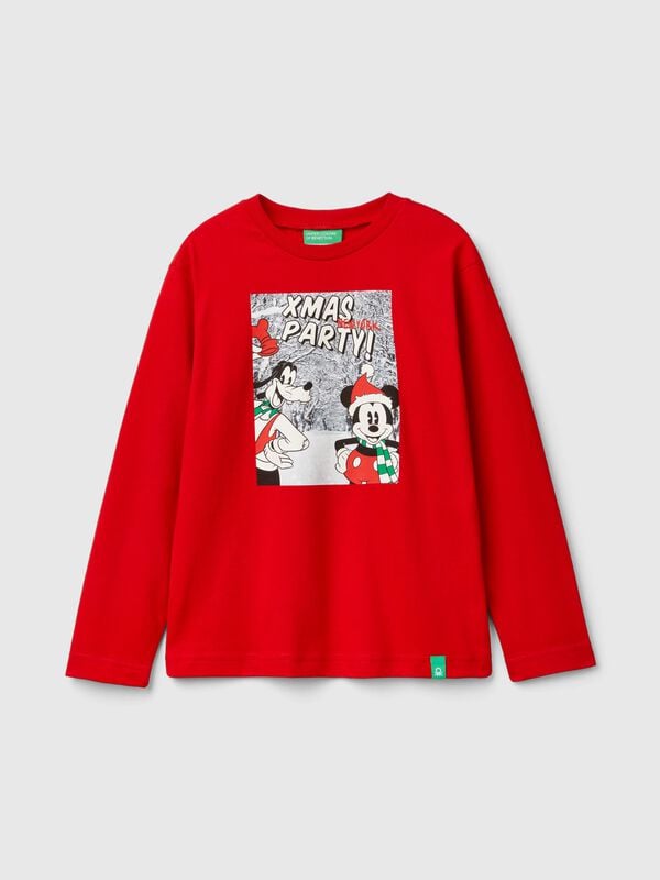 Camiseta Mickey & Friends navideña Niño