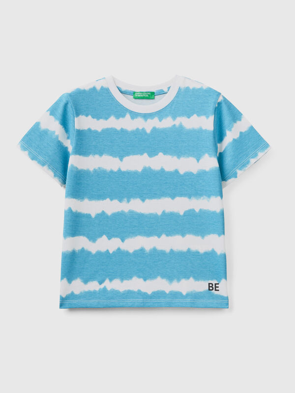 Camiseta tie-dye regular fit Niño