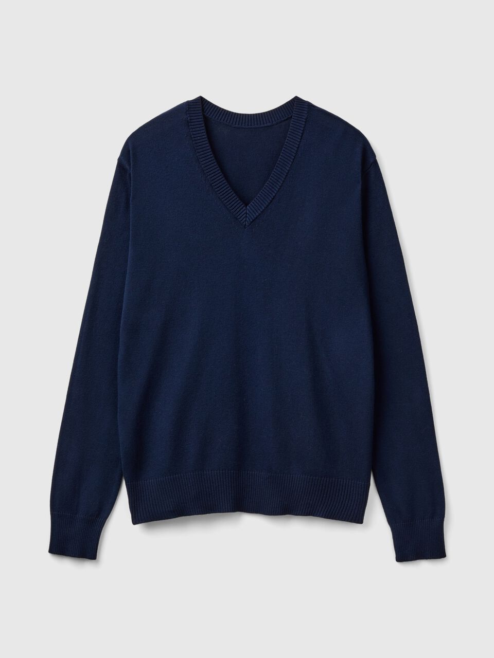 V NECK SWEATER L/S Mujer image number 1
