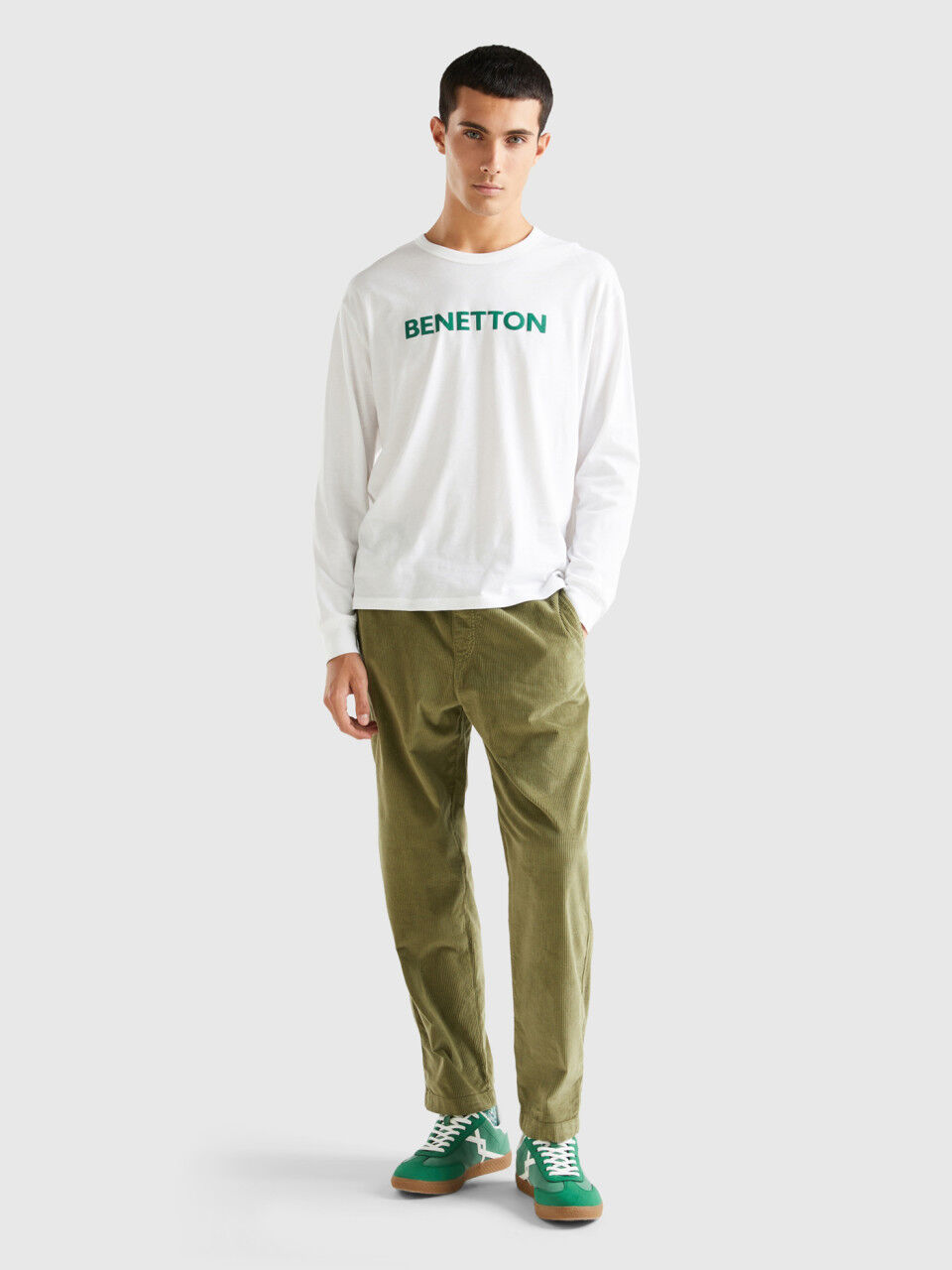 Pantalon benetton homme hot sale