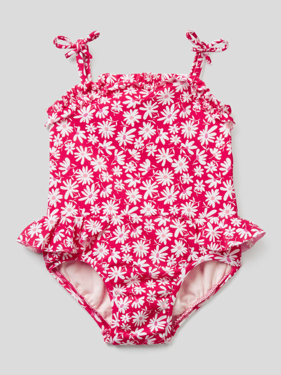 Bañador estampado para recién nacida image number 1