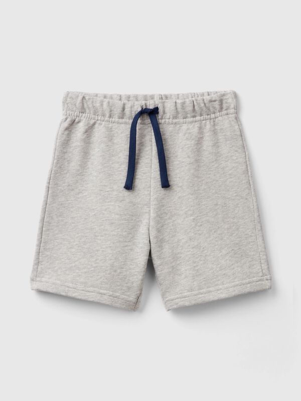 Bermudas de felpa de algodón Niño