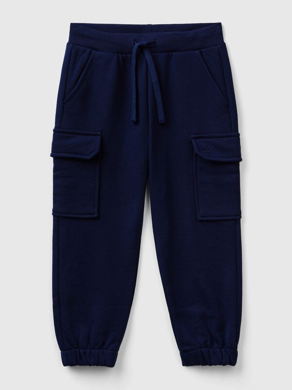 Pantalón cargo de felpa Niño