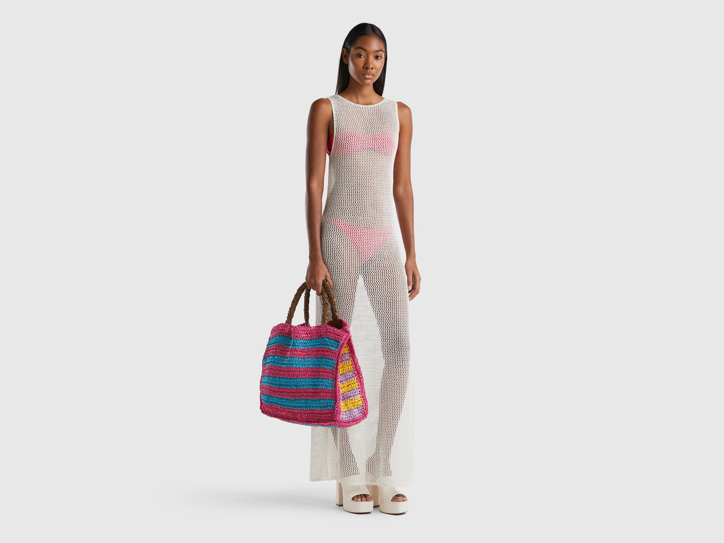 Bolso store benetton playa