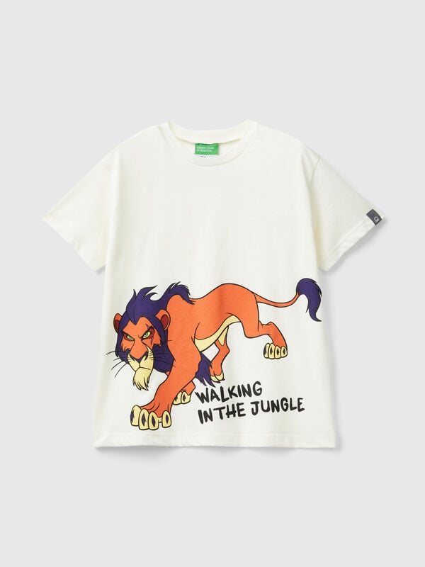 Camiseta blanco crema ©Disney El Rey León Niño