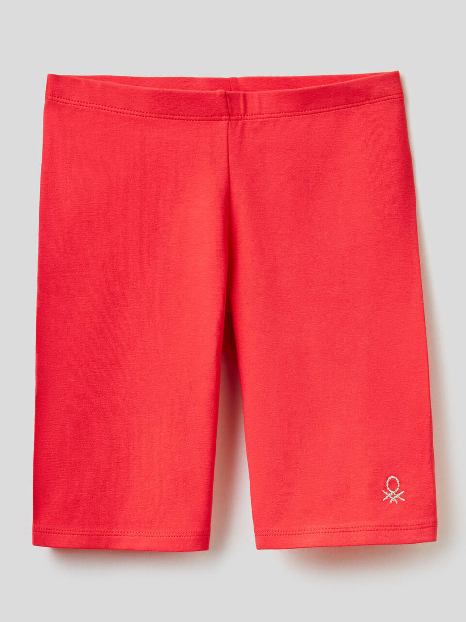 Pantalón corto de algodón elástico image number 1