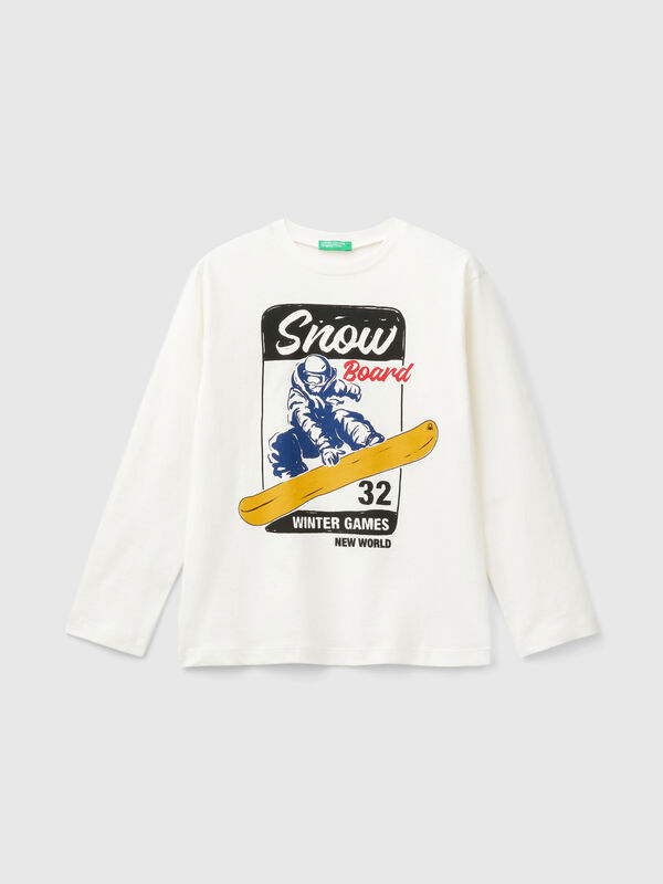 Camiseta con estampado Niño