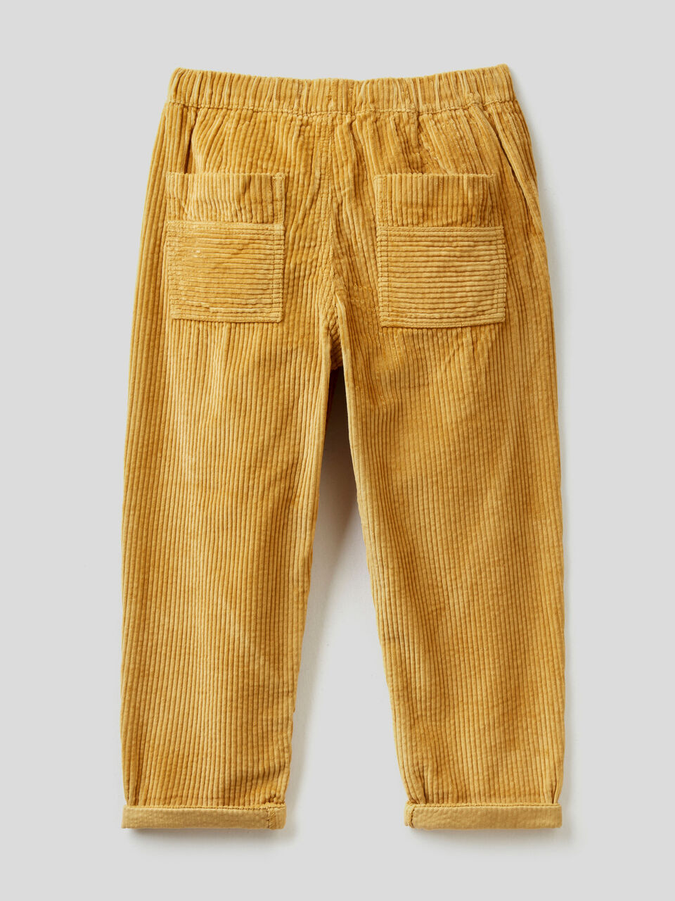 Pantalón de pana con cordón de ajuste image number 2