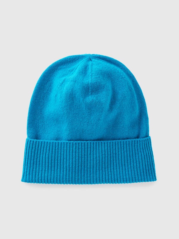 Gorro de pura lana merina Mujer