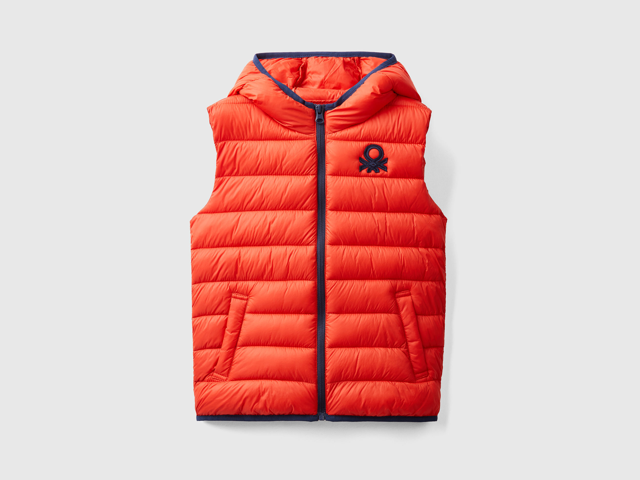 Chaleco acolchado rojo store