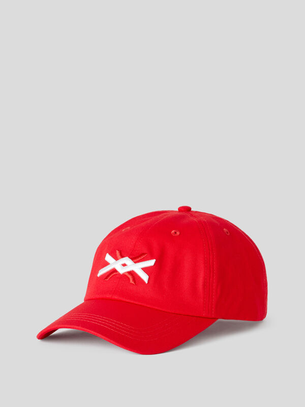 Gorra de béisbol roja