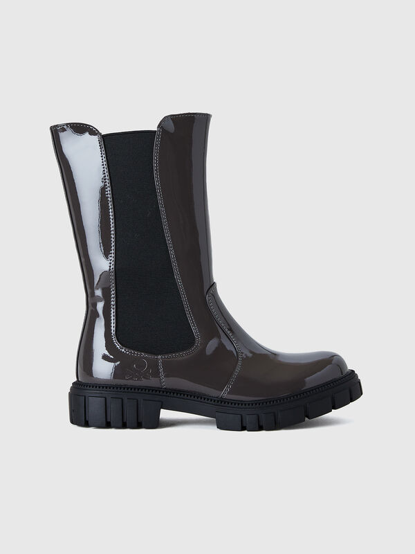 Botas de tejido revestido Niña