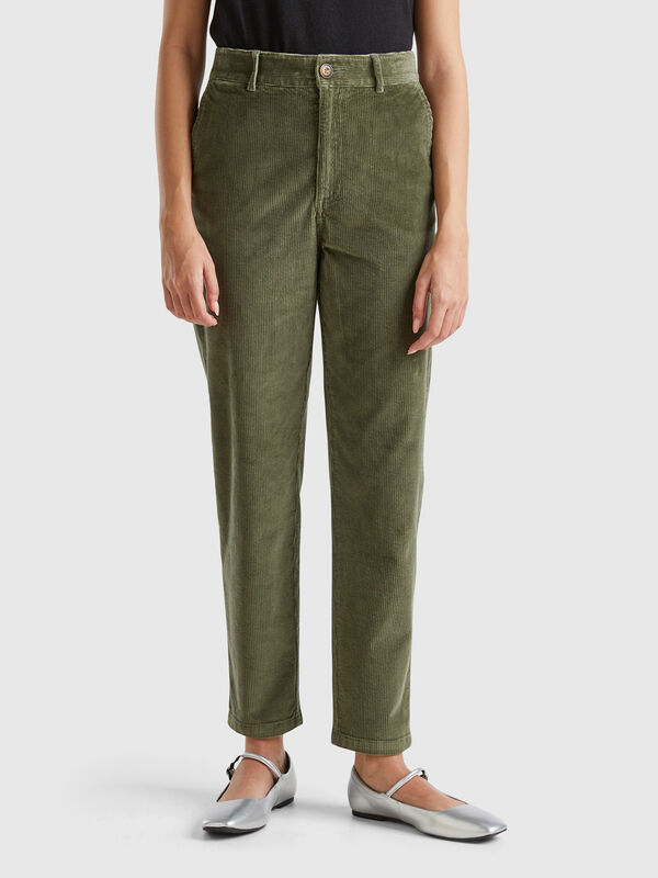 Pantalón holgado de pana Pantalón holgado de pana Mujer