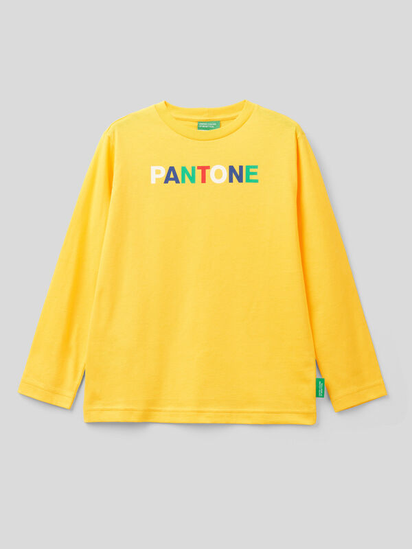 Camiseta amarilla BenettonxPantone™ Niño