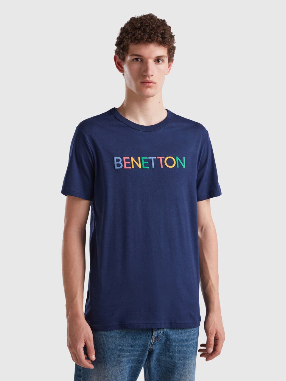 Camisetas benetton hombre discount