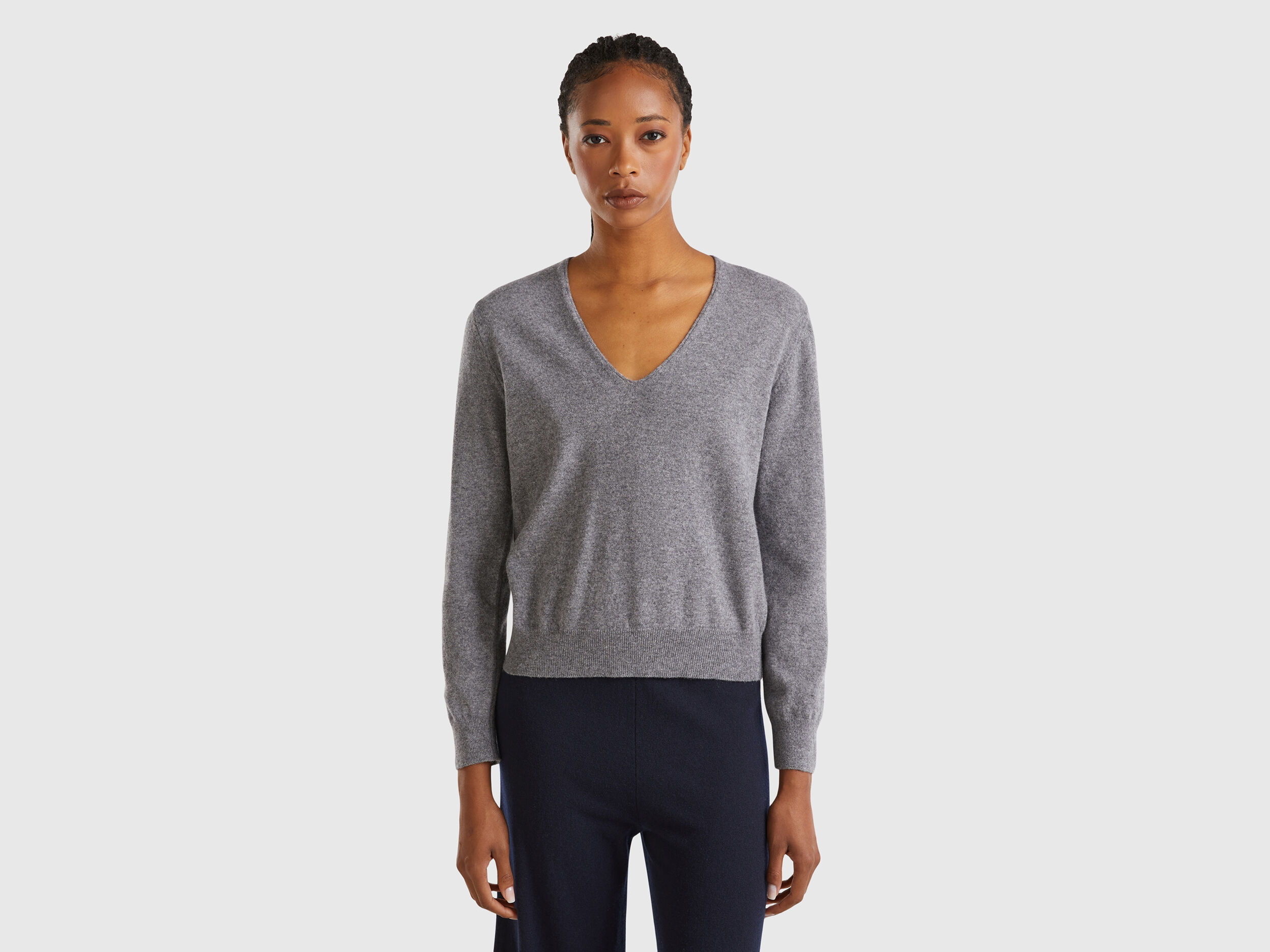 Pantaloni cashmere benetton hot sale