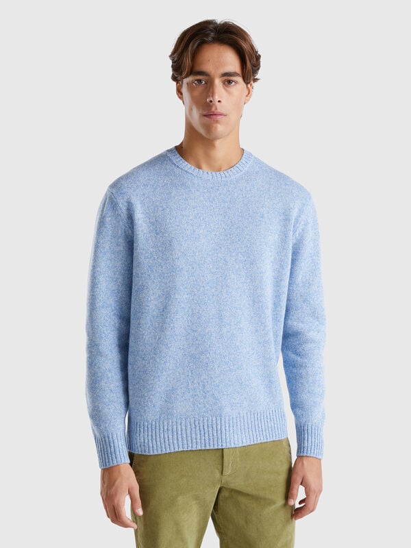 Jersey de lana Shetland Hombre