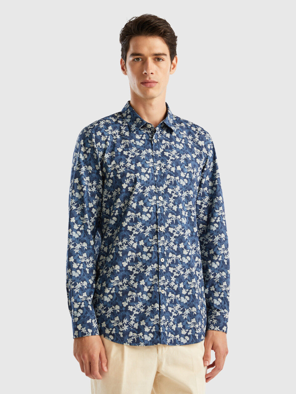 Camisas benetton hombre sales