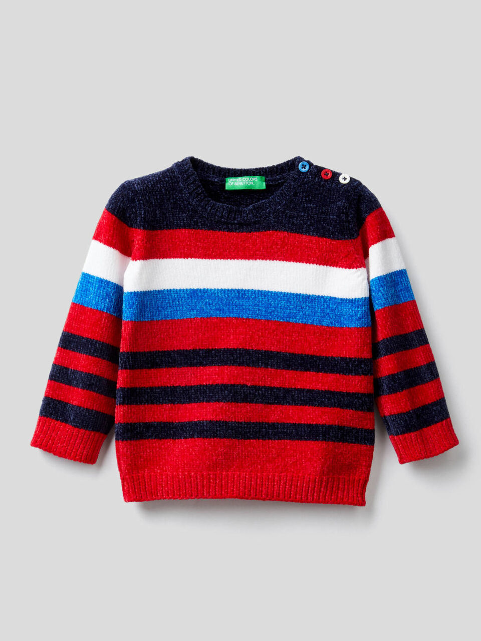 Jersey de rayas de chenilla image number 1