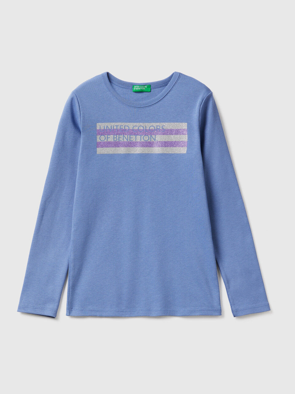 Camiseta morada niña manga larga shop