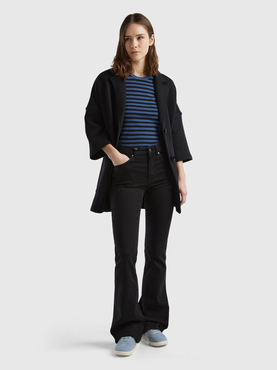 Pantalones vaqueros benetton mujer clearance