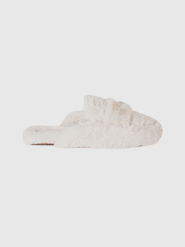 Zapatillas de pelo sintético Mujer